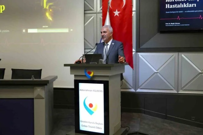 Gebze Ticaret Odasından iş dünyasına yönelik "kalp sağlığı" söyleşisi
