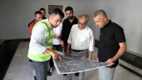 Hayri Baraçlı projeleri yerinde inceledi