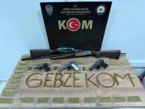 Kocaeli’de operasyon: Bin 513 fişek ele geçirildi