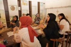 Üreten kadınların yeni adresi "Ana Kafe"de ilk atölye heyecanı