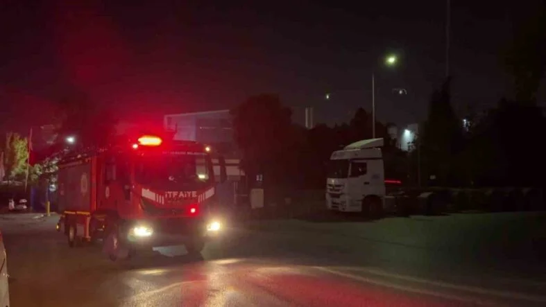 Kozmetik fabrikasında kimyasal madde alarmı