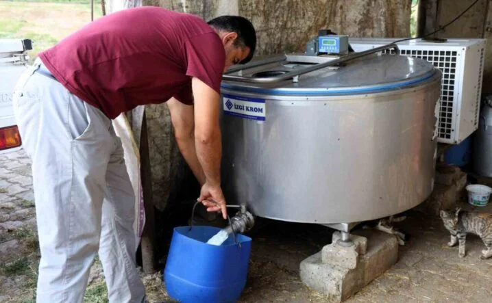 Soğutma tankları süt üreticisinin maliyetini düşürdü